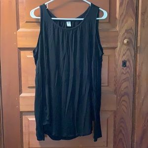 Cold shoulder long sleeve shirt